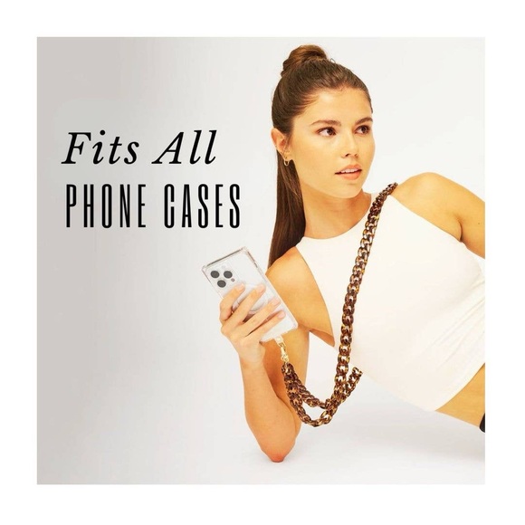 Hold the Phone - Crossbody Phone Chain - Hot Pink - Picture 5 of 6